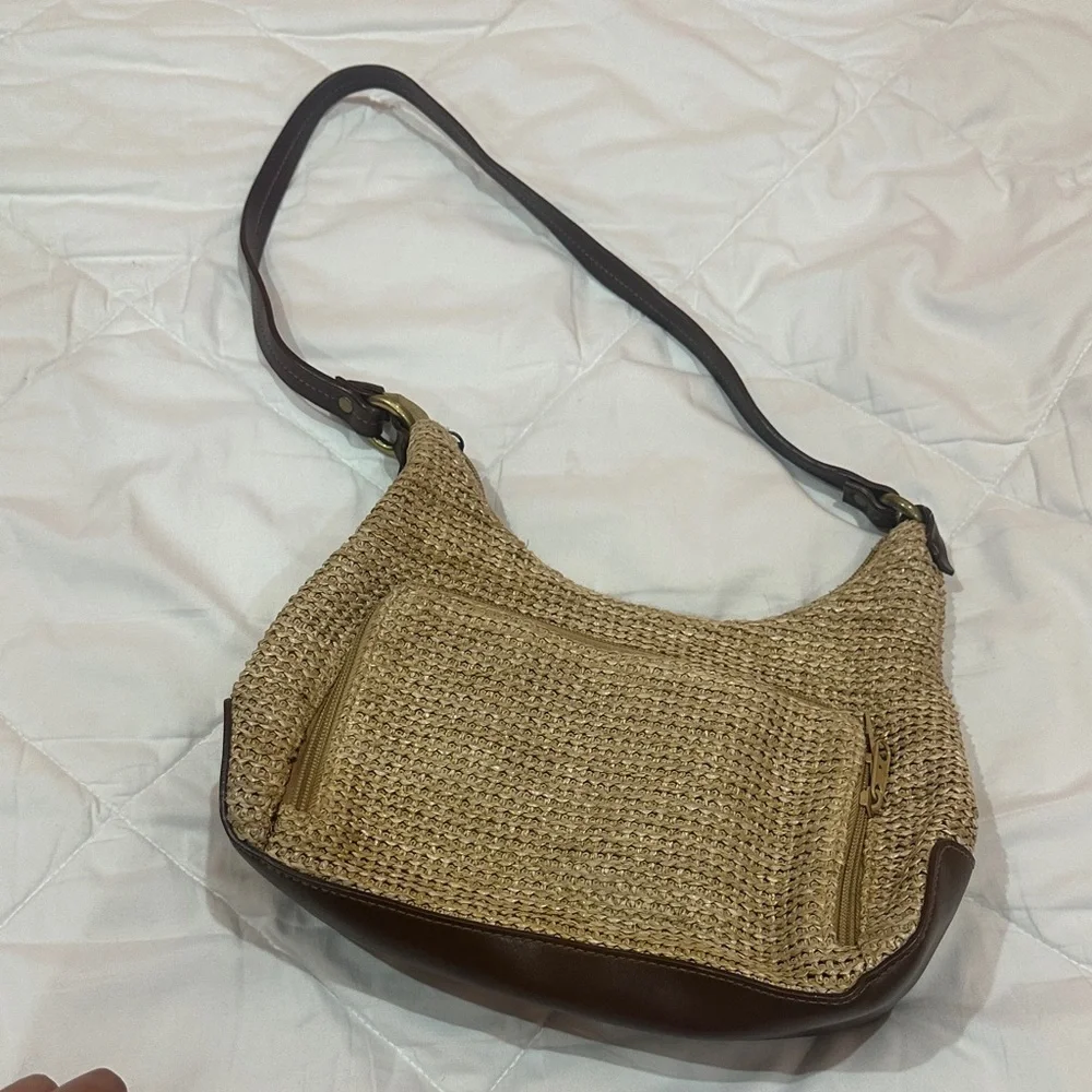 Elegant Tan and Brown Women's Bag